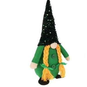 NWT St. Patrick's Day Green Gnome Plush